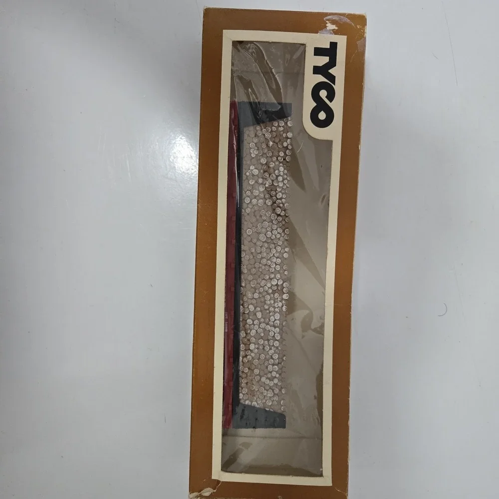 Vintage TYCO HO Scale Freight Car Lot Southern Log Car & CB&Q Hopper w/ Boxes